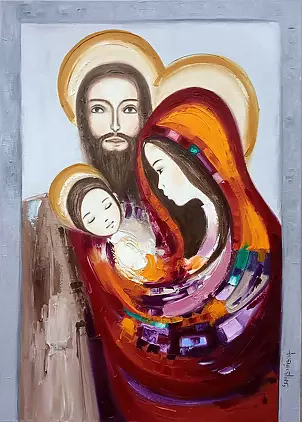 Ewa Boińska - Holy Family