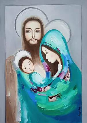 Ewa Boińska - Holy Family