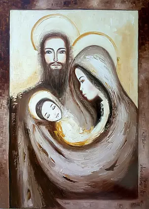 Ewa Boińska - Holy Family