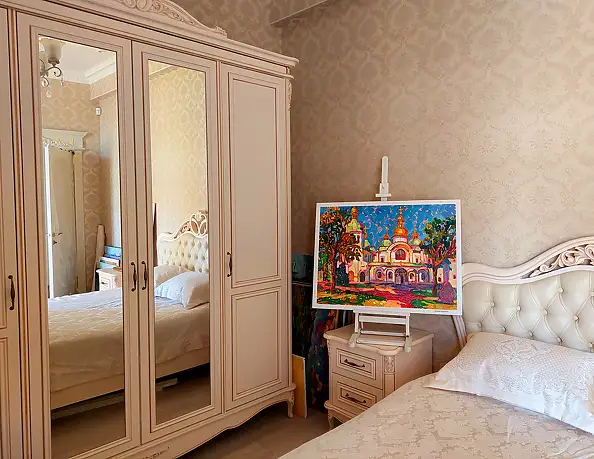 Anastasiia Kurkova, Święta Zofia Kijowska, Obraz olejny - płótno, 80 x 60