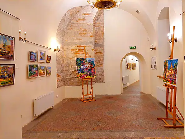 Anastasiia Kurkova, Święta Zofia Kijowska, Obraz olejny - płótno, 80 x 60