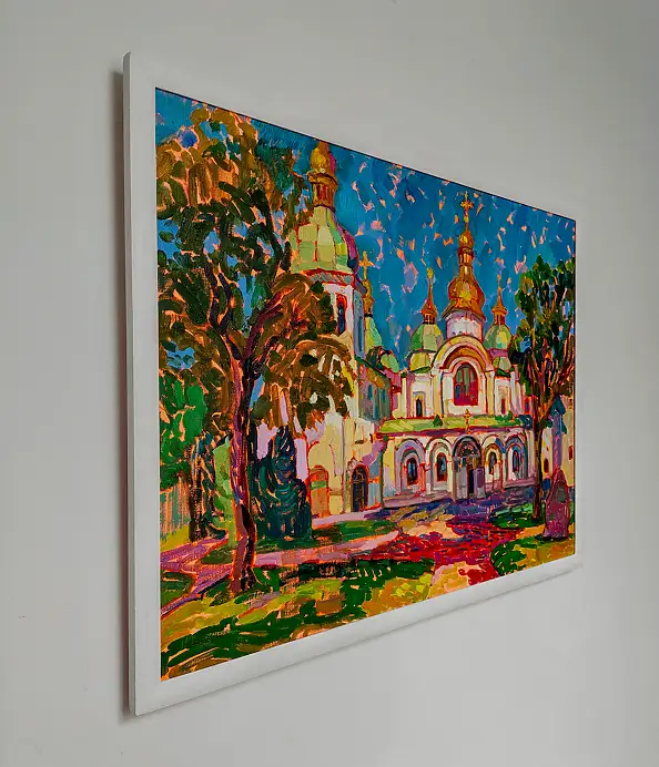 Anastasiia Kurkova, Święta Zofia Kijowska, Obraz olejny - płótno, 80 x 60