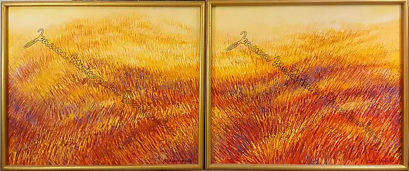 Joanna Brzostowska - A bright two-part meadow