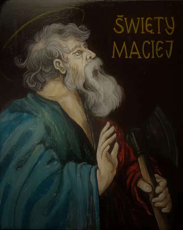 Ryszard Kostempski - Holy Maciej (picture from the collection of "Saints for each day")