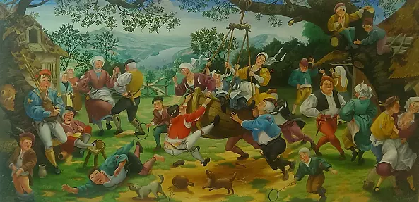 Aleksander Mikhalchyk - Swing boat.