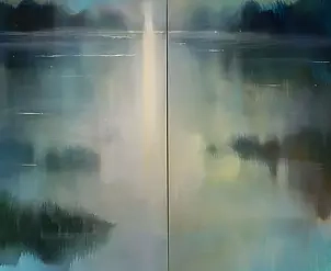 Aleksandra Adamczak - Dawn diptych