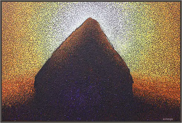 Marek Chomczyk, Alba, Dipinto acrilico - tela, 180 x 120