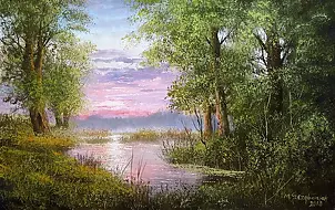 Marek Szczepaniak - Świt na mokradłach