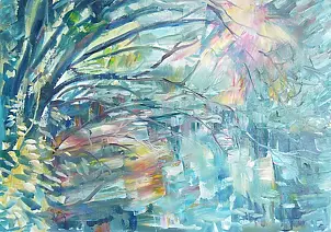 Kazimierz Komarnicki - Świt nad rzeką II