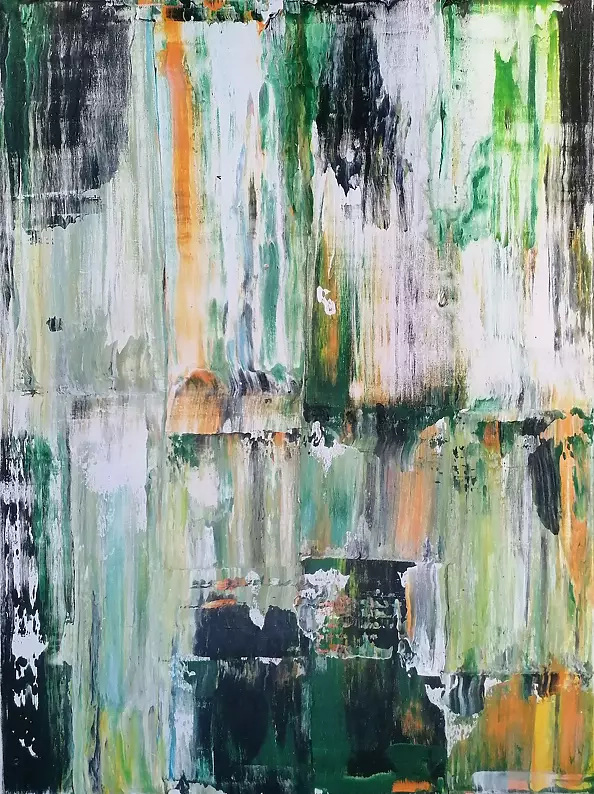 Mariola Świgulska - The symbiosis of green colors