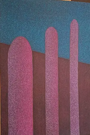 Stanisław Olesiejuk, Symfonia, Pastel - papier, 60 x 80