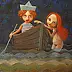 Krzysztof Iwin - Mermaid and shipwreck