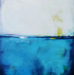 Maja Gajewska - Sapphire and Lime I