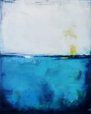 Maja Gajewska - Sapphire and Lime I