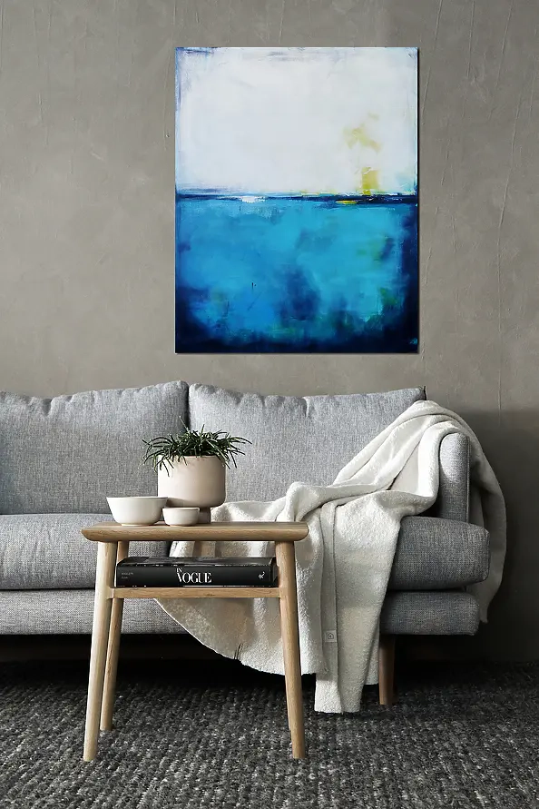 Maja Gajewska - Sapphire and Lime I