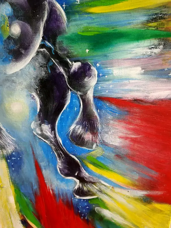Anna Zarzycka, Szał III, Obraz olejny - , 49 x 70
