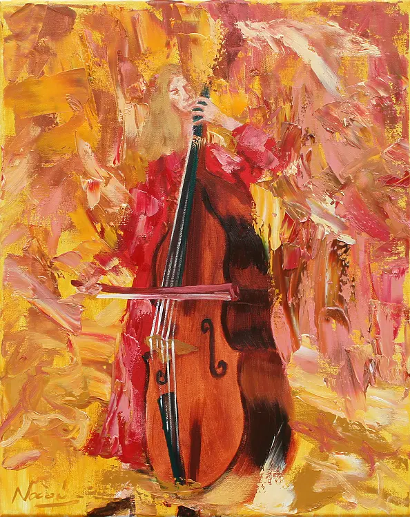 Cyprian Nocoń - Crazy double bass player