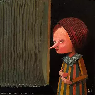 Krzysztof Iwin - a gray curtain