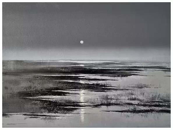 Nina Zielińska-Krudysz - Grayness and silence of the landscape
