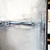 Maja Gajewska, Grau mit Blau II, Ölbild - Leinwand, 100 x 120