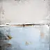 Maja Gajewska, Grau mit blauem I, Ölbild - Leinwand, 100 x 120