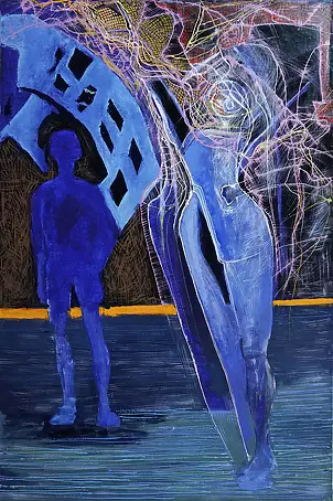 Anna Lupa Suchy - Szczelina nocy II