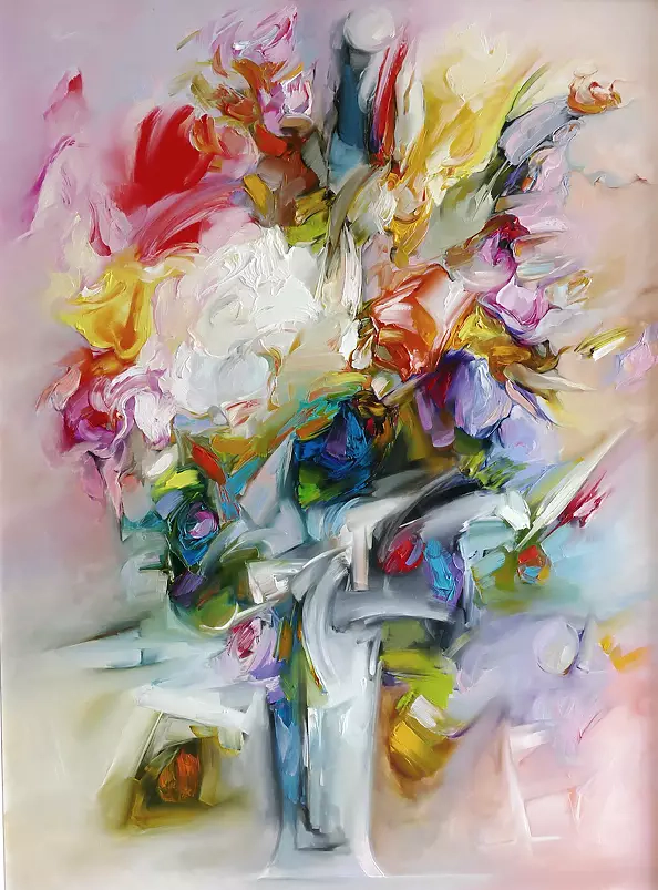 Zdzisław Majrowski - Happiness - flowers