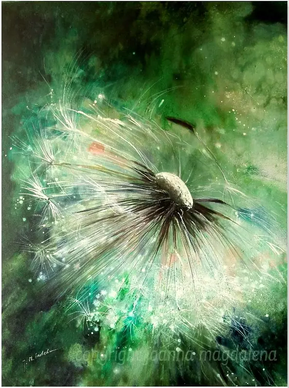 Joanna Magdalena - Generosity 80 cm x 60 cm