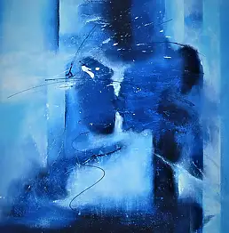 Alicja Wysocka, Szept nocnej godziny , Obraz akrylowy - płótno, 50 x 70