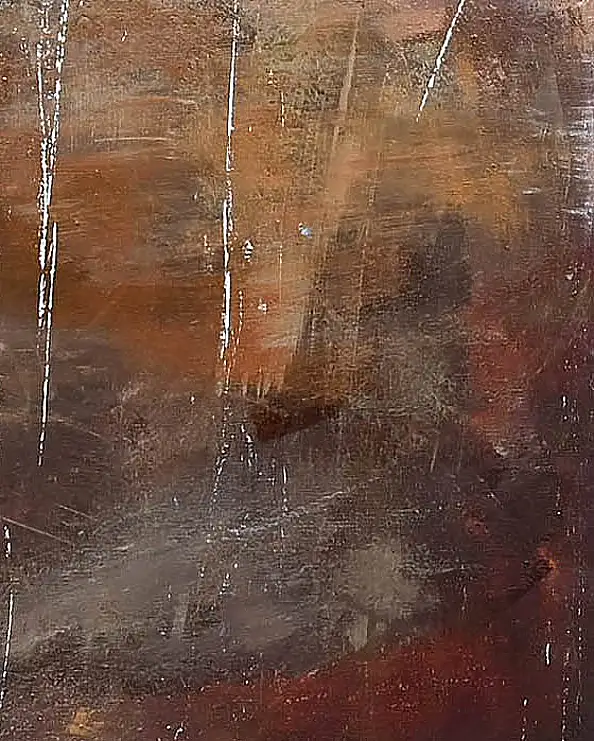 Iwona BORKOWSKA, Szkarłatny Zmierzch, Obraz akrylowy, Techniki mieszane - płótno, 90 x 100