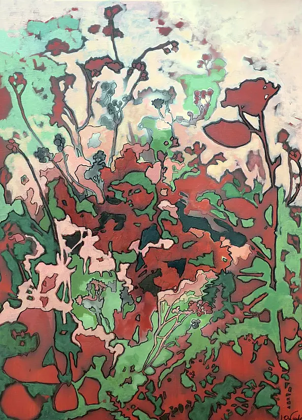 Iwona Orzechowska Wiater - Szkarłatny ogród