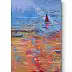 Ewa Mościszko, Scarlet Sail, Acrylic painting - canvas, 70 x 100