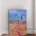 Ewa Mościszko, Scarlet Sail, Acrylic painting - canvas, 70 x 100