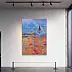 Ewa Mościszko, Scarlet Sail, Acrylic painting - canvas, 70 x 100