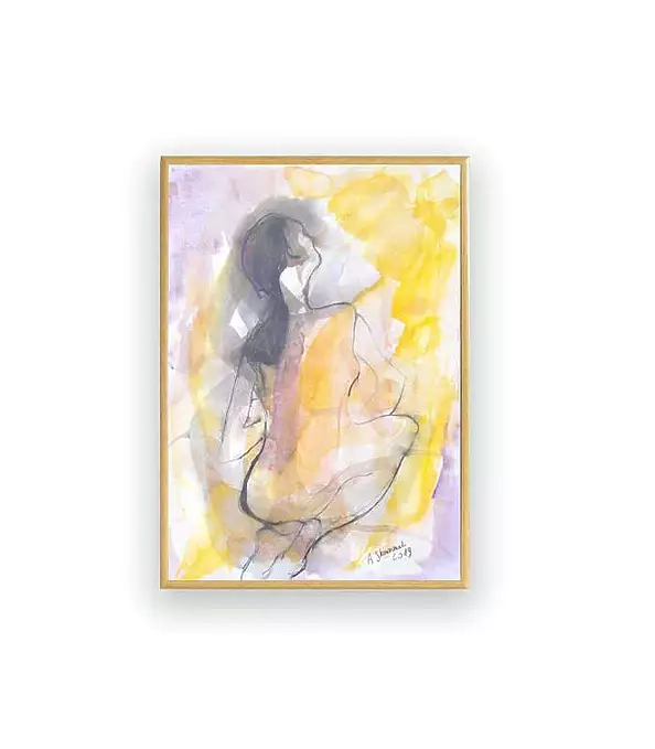 Anna Skowronek - Sketch of a girl