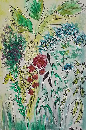 Magdalena Waszkiewicz - Sketch on the meadow