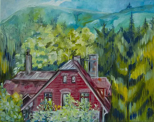 Ilona Milewska - Szklarska Poręba - a view of the Giant Mountains