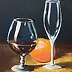 Ryszard Niedźwiedzki - Glass and orange