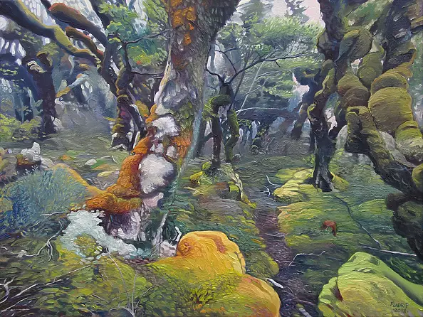 Wojciech Pater - Szlak Te Araroa w Lesie Longwood II