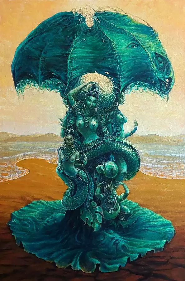 Krzysztof Krawiec - Apsara's emerald dream