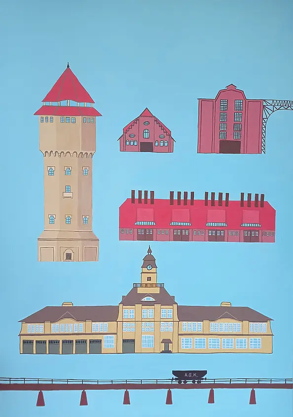 Aleksandra Gaweł Krajska - Szopienice - Uthemann steelworks