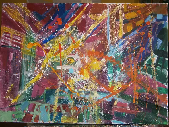 Anna Borcz - Sztuczne ognie- portowe słońce