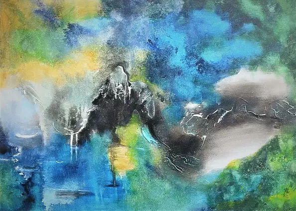 Alicja Wysocka - Bulky rushes in the morning mist