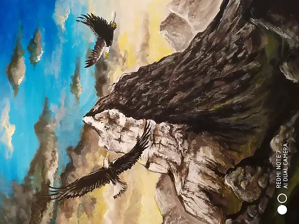 Ryszard Niedźwiedzki - Szybujące orły
