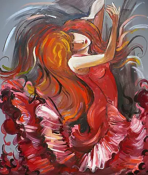Dorota Łaz - FLAMENCO DANCER