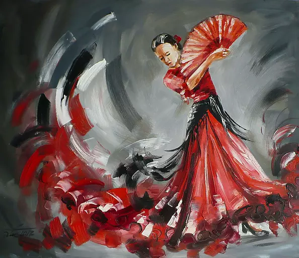 Dorota Łaz - FLAMENCO DANCER