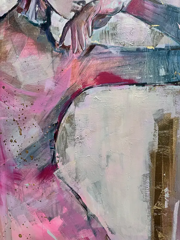 Sylwia Kalinowska, TANGO, Acrylic painting - canvas, 100 x 140