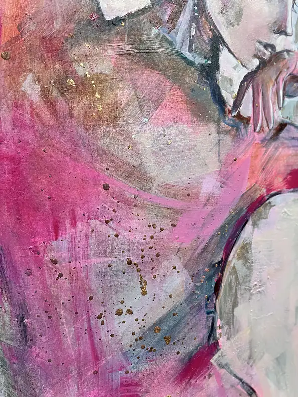 Sylwia Kalinowska, TANGO, Acrylic painting - canvas, 100 x 140