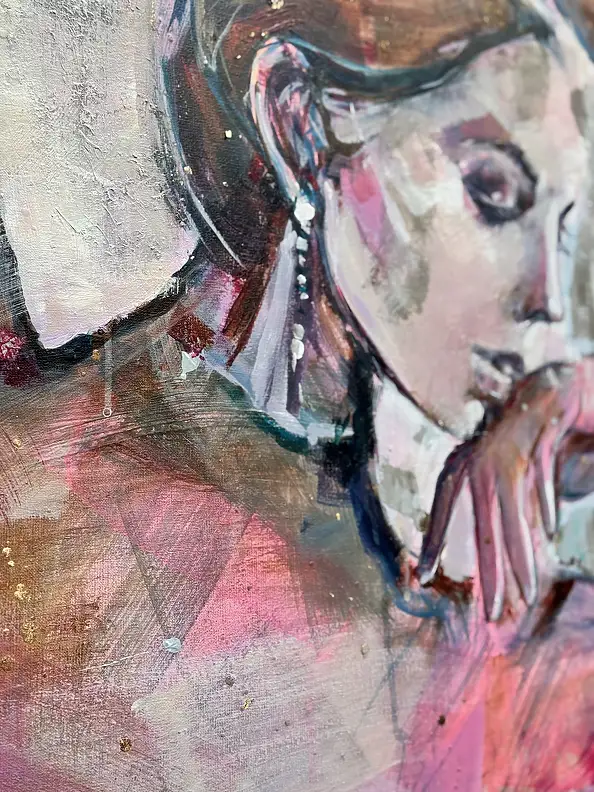 Sylwia Kalinowska, TANGO, Acrylic painting - canvas, 100 x 140