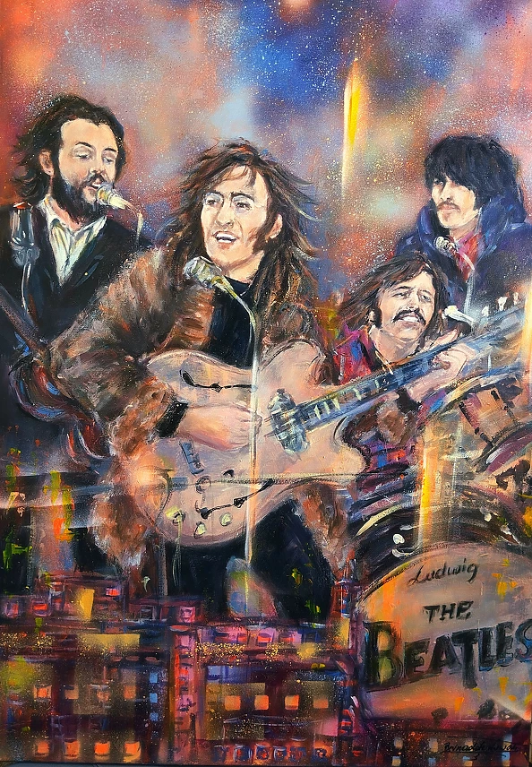 Bernadeta Nowak - THE BEATLES - Le 30 janvier 1969, les Beatles font leur dernière apparition publique. Une performance sur le toit du bâtiment de la maison de disques Apple